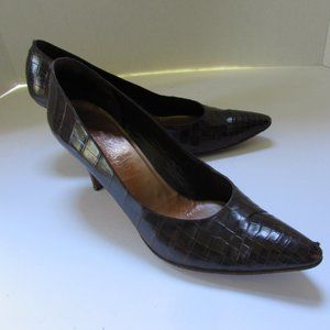 Vintage Pagani Alligator High Heels